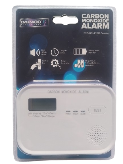 Daewoo Carbon Monoxide Alarm ELA1391