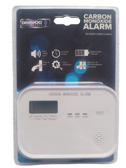 Daewoo Carbon Monoxide Alarm ELA1391